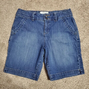 Sonoma Women's Bermuda Denim Shorts 8